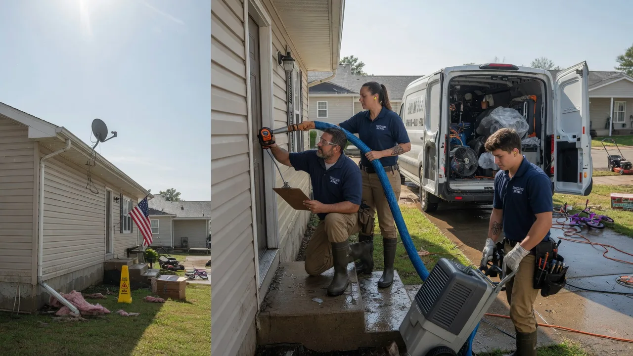 Ceiling Water Damage Restoration in Albion, ME near me